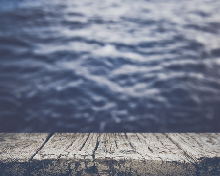 Blurred Ocean Backgroundの写真素材