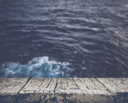 Blurred Ocean Backgroundの写真素材