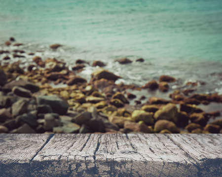 Blurred Ocean Backgroundの写真素材