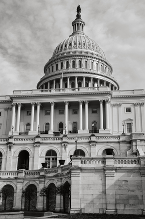 Capitol Hill Building in Washington DCの写真素材