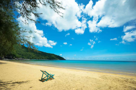 Fabulous beach with crystal clear water on Con Dao islandの写真素材