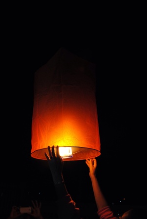 Light in nightの素材