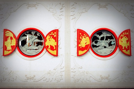 Chinese style windowの素材