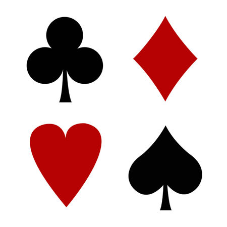 Suit cardのイラスト素材