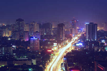 Saigon Nightの写真素材