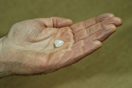 Giving hand with heart