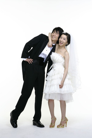 Wedding Coupleの写真素材
