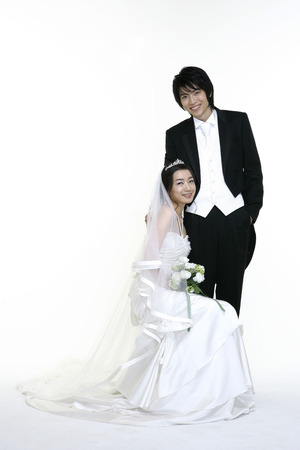 Wedding Coupleの写真素材