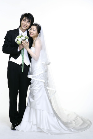Wedding Coupleの写真素材