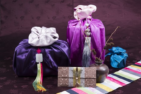 Oriental Style New Year Concept Objectの写真素材