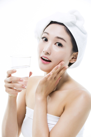 Beautiful Asian Woman / Beauty Conceptの写真素材
