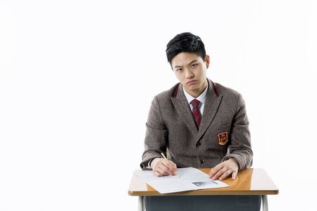 Asian Highschool Studentsの写真素材