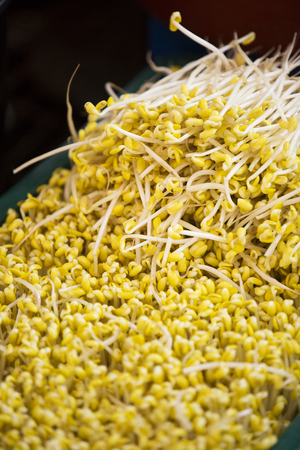 Korean Traditional Market Sceneの写真素材