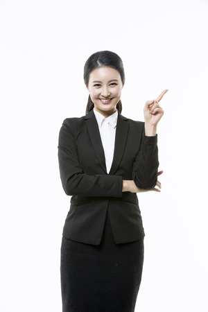 Motivated Young Asian Job Seekersの写真素材