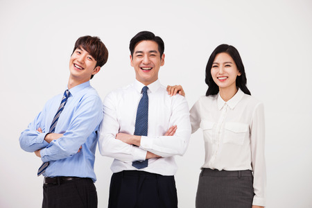 Different aspects of young working peopleの写真素材