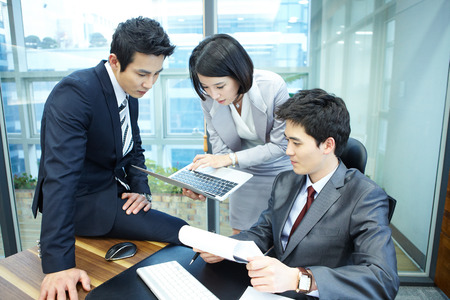 Business team meetingの写真素材