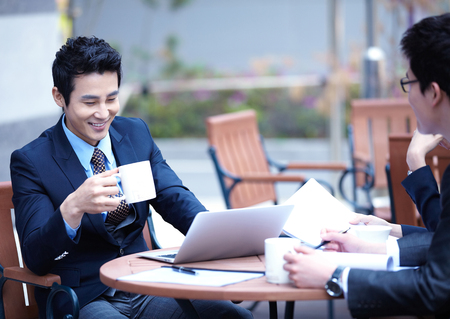 Business meetupの写真素材