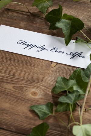 Happily Ever After Cardの写真素材