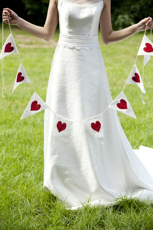 Bride At The Wedding Photoshootの写真素材