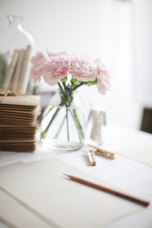 Indoor Shot Of Flowersの写真素材
