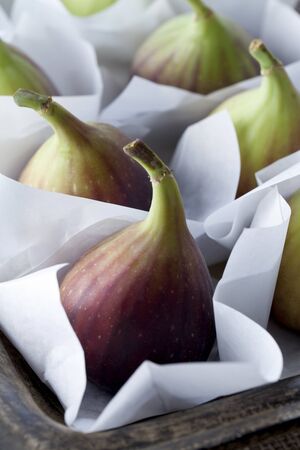 A Bunch Of Ripe Figsの写真素材