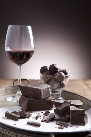 Dark Chocolate Treatsの写真素材
