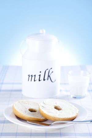 Fresh Morning Bagelsの写真素材