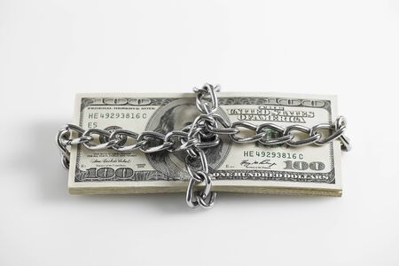 Money Kept Safely Securedの写真素材