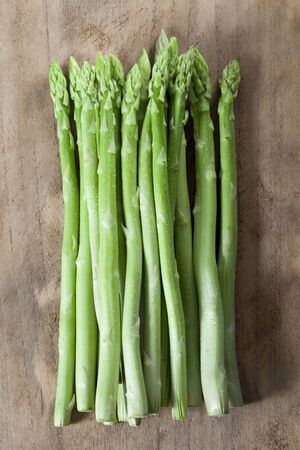 An Asparagus Bunchの写真素材
