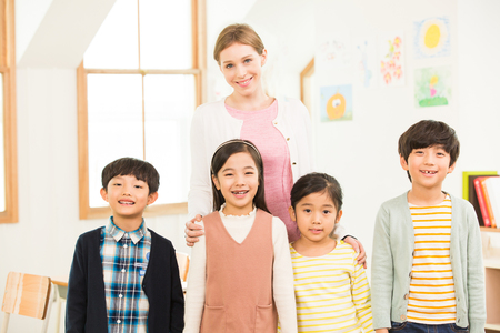 English Class Photoの写真素材