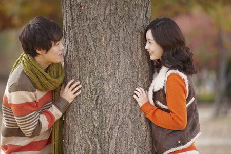 Fall Romanceの写真素材
