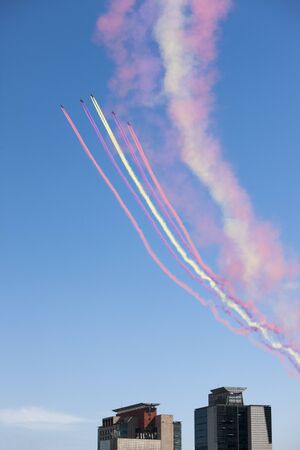 Armed Forces Day Airshow, Seoul, South Koreaのeditorial素材
