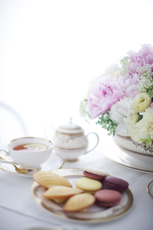 Tea Party Settingの写真素材