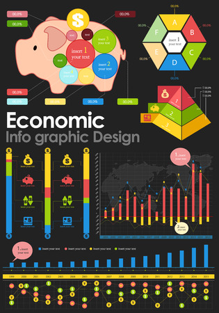 Infographicのイラスト素材