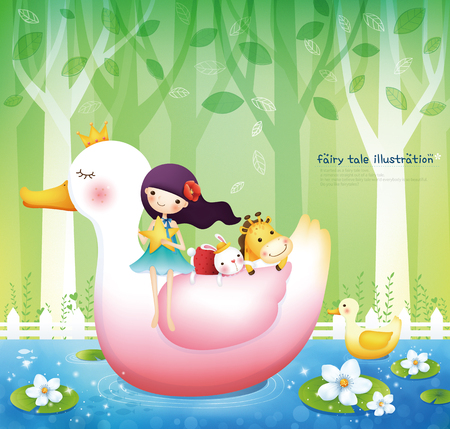 children's storyのイラスト素材