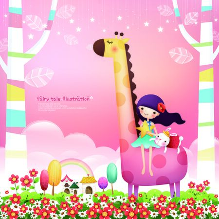 children's storyのイラスト素材