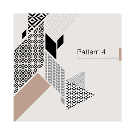 Northern Europe Patternのイラスト素材
