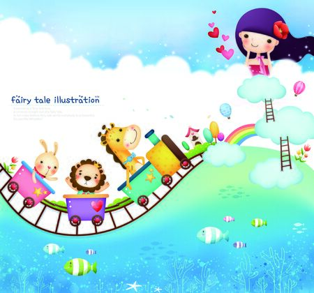 children's storyのイラスト素材