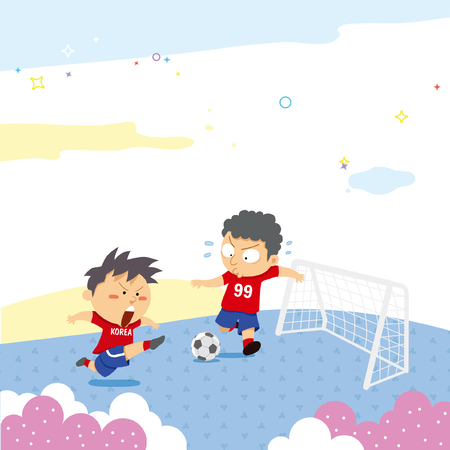 Sports illustrationのイラスト素材