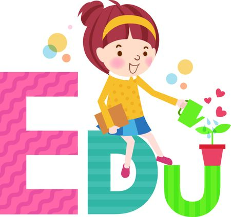 schoolkidsのイラスト素材