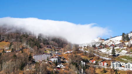 Europe Trip- Titlis, Switzerlandのeditorial素材