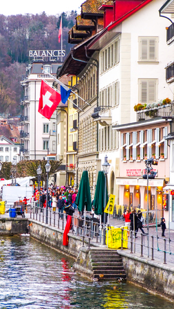 Europe Trip- Lucerne, Switzerlandのeditorial素材