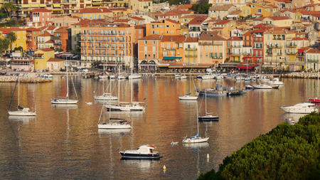 Europe Trip- South French Coastal Townのeditorial素材