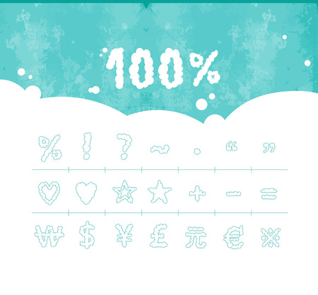 Special Symbols And Characters Vector - Typographyの写真素材