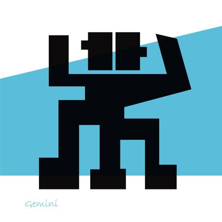 Constellations illustrationのイラスト素材