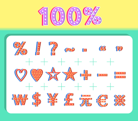 Special Symbols And Characters Vector - Typographyのイラスト素材