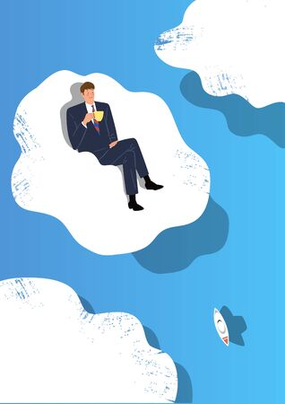 Businessman Illustrationのイラスト素材