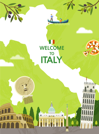 Traveling Overseas - vectorのイラスト素材