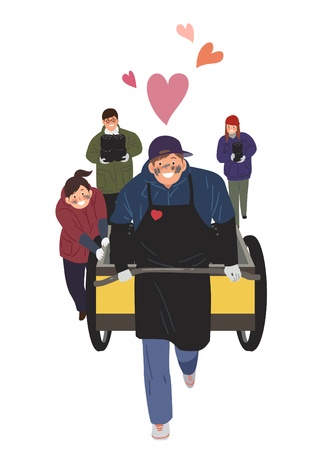 Volunteers Illustrationsのイラスト素材
