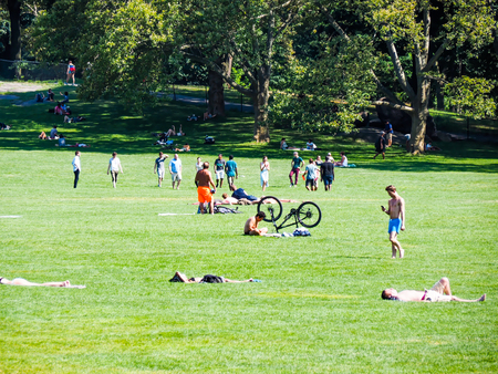Central Park, New York, USAの写真素材